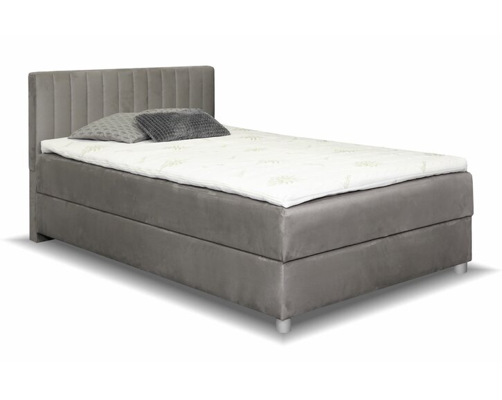 Posteľ boxspring s úložným priestorom NOVO - hlavové čelo, 140x200cm Posteľ boxspring s úložným priestorom NOVO - hlavové čelo, 140x200cm