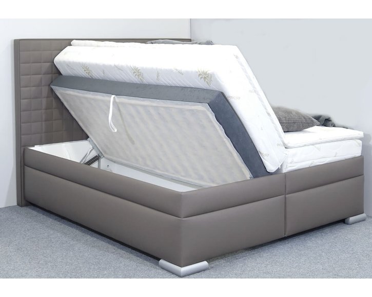 Americká posteľ boxspring RIALTO, s úložným priestorom