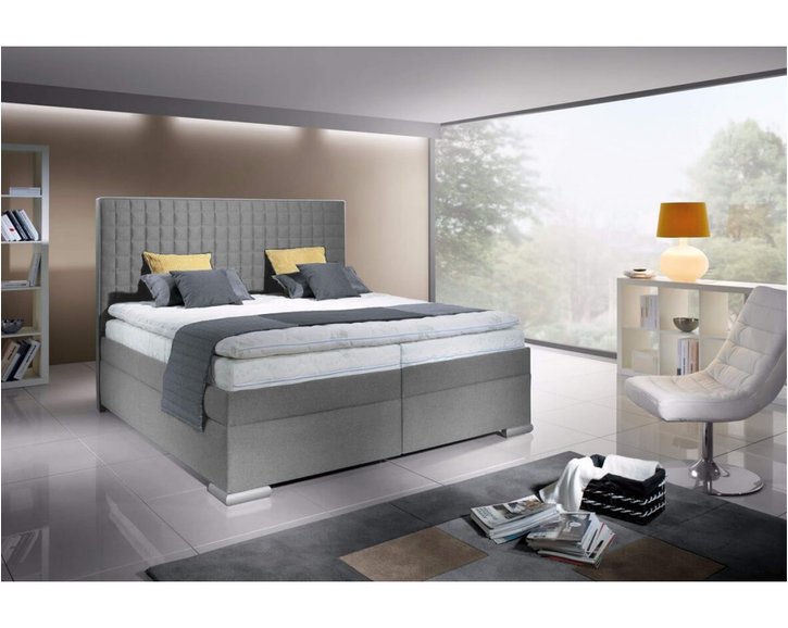 Americká posteľ boxspring RIALTO, s úložným priestorom