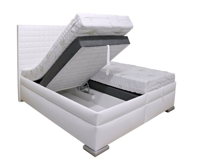 Americká posteľ boxspring RIALTO, s úložným priestorom