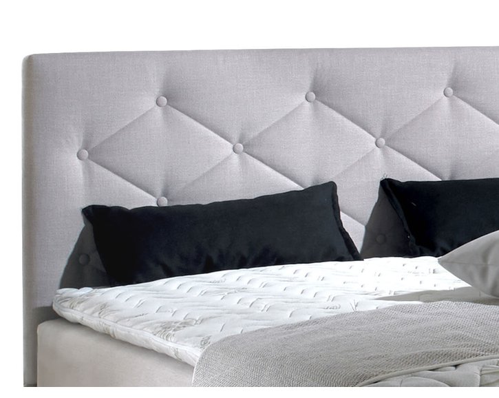 Americká posteľ boxspring s úložným priestorom DIVA