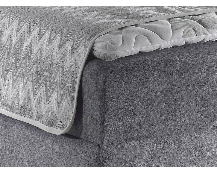 Americká posteľ boxspring s úložným priestorom BELO