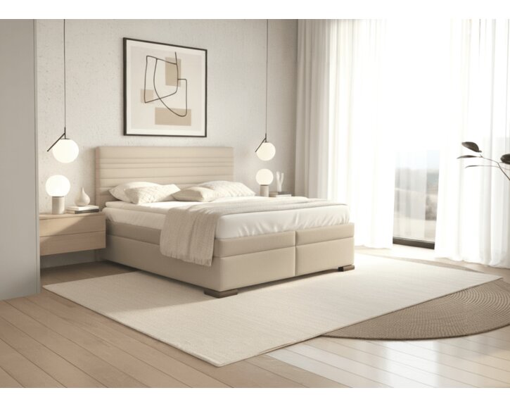 Americká posteľ boxspring Nuvia