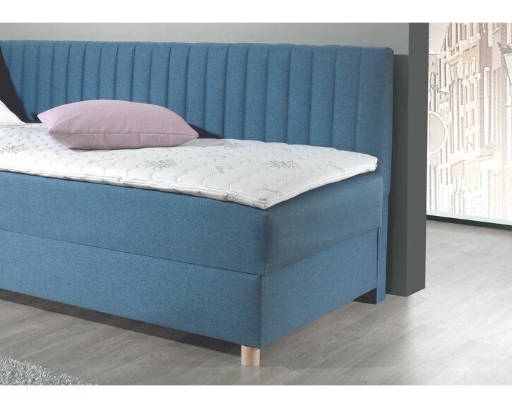 Americká posteľ boxspring s úložným priestorom NOVO