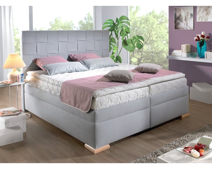Americká posteľ boxspring GIARDINO 200x200, s úložným priestorom Americká posteľ boxspring GIARDINO 200x200, s úložným priestorom