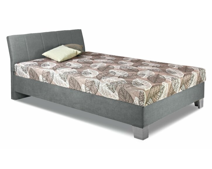 Zvýšená čalúnená posteľ Zapa 110x200