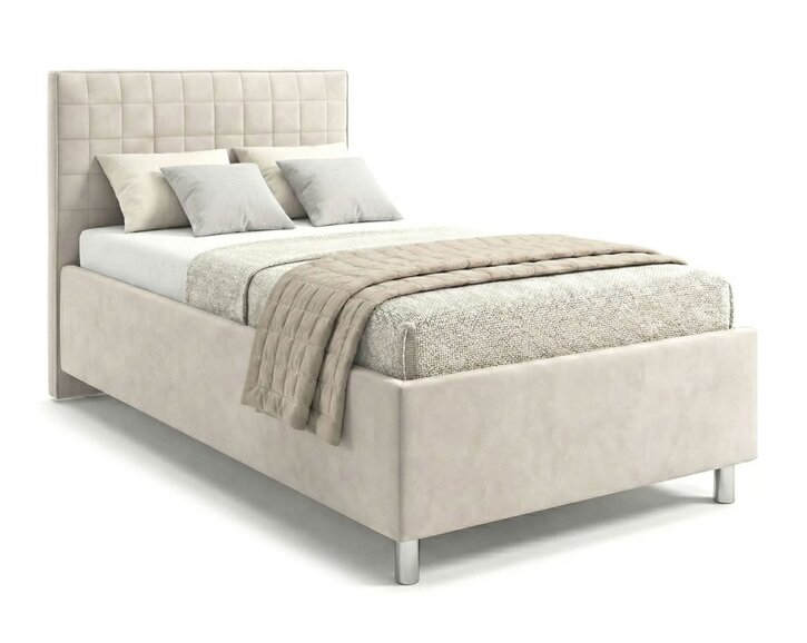 Čalúnená posteľ s úložným priestorom a roštom Belarona, 120x200