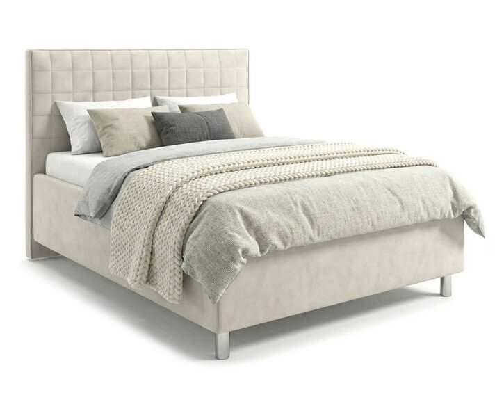 Čalúnená posteľ s úložným priestorom a roštom Belarona, 140x200