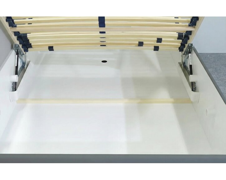 Vyvýšená čalúnená váľanda s úložným priestorom Roneta, 90x200cm Vyvýšená čalúnená váľanda s úložným priestorom Roneta, 90x200cm