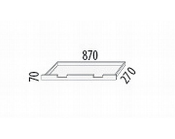 Zásuvka k stolu D733, masív smrek Zásuvka k stolu D733, masív smrek