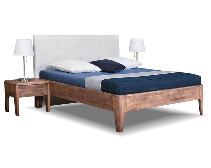 Zvýšená posteľ z masívu Fantazie F304, masív buk