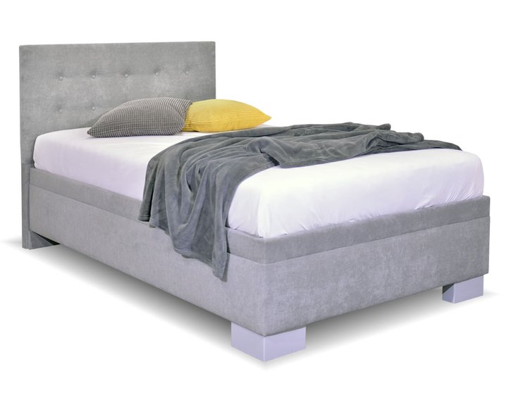Čalúnená posteľ s úložným priestorom Laterna, 120x200 cm