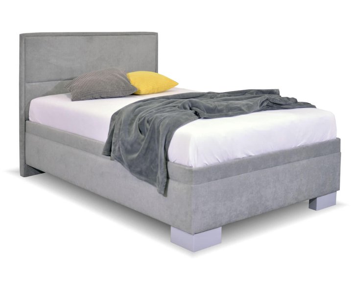 Čalúnená posteľ s úložným priestorom Marila, 120x200 cm