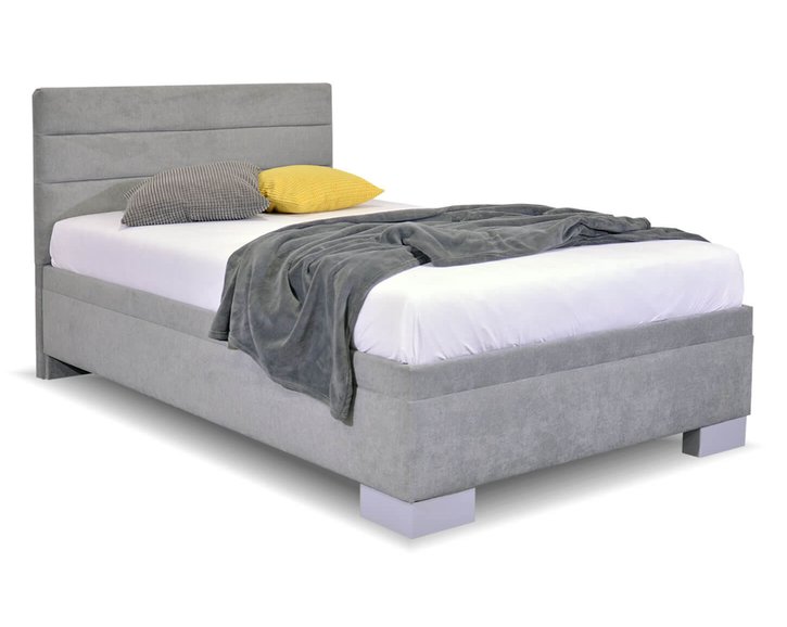 Čalúnená posteľ s úložným priestorom Fontana, 140x200 cm