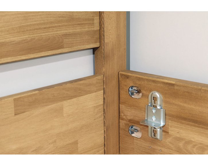 Vyvýšená posteľ z masivu Klementin, masiv buk