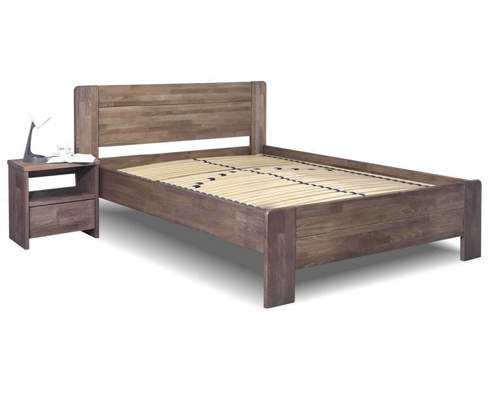 Zvýšená posteľ z masívu ARION 2, 140x200, masív buk