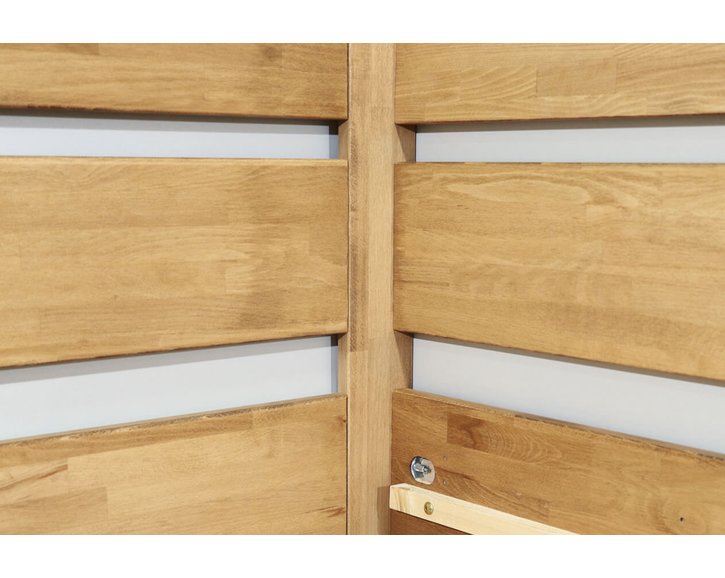 Zvýšená posteľ z masívu Academia, masív buk, Pravá