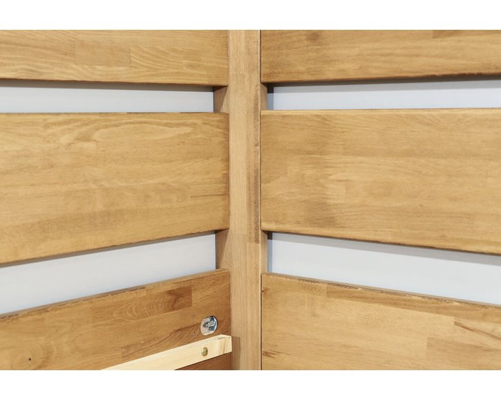 Zvýšená posteľ z masivu Academia, 80x200, 90x200, masiv buk, Ľavá