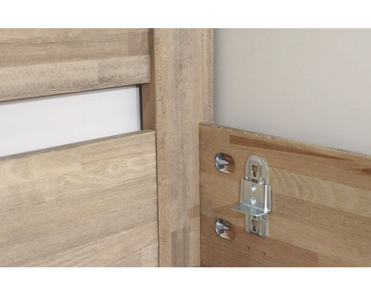 Zvýšená posteľ z masivu Primátor, 80x200, 90x200,  masiv buk