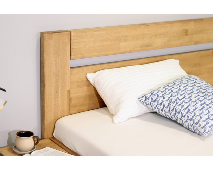 Vyvýšená posteľ z masivu Orfeus, 80x200, 90x200, masiv buk