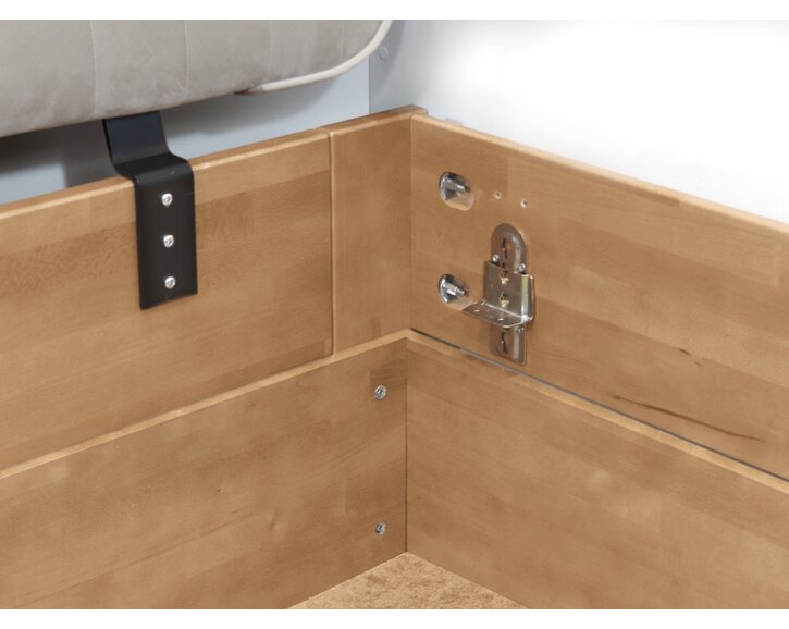 Rohové spoje - posteľ Casanova 1