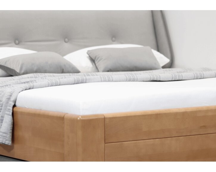 Zaoblenie - dvojlôžko z masívu Casanova 2, masív buk