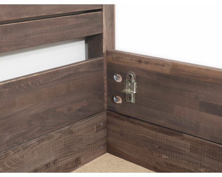 Posteľ dvojlôžko z masívu Claudia Posteľ dvojlôžko z masívu Claudia