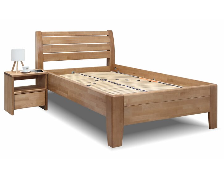 Posteľ z masívu Concepta – detail