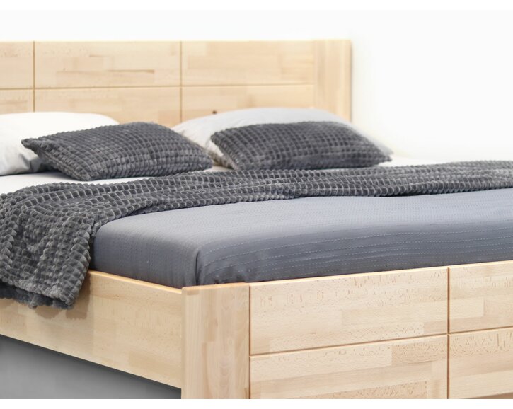 Zaoblenie - dvojlôžko z masívu Energy Zaoblenie - dvojlôžko z masívu Energy