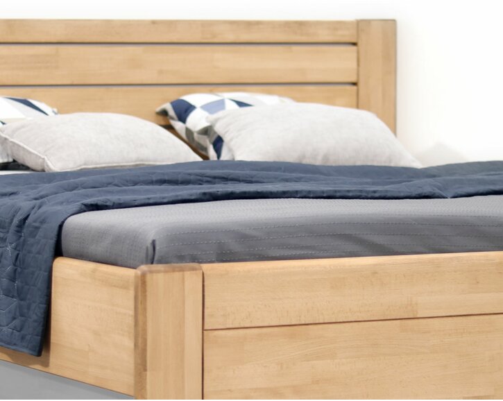 Detail hrany – posteľ Esprit