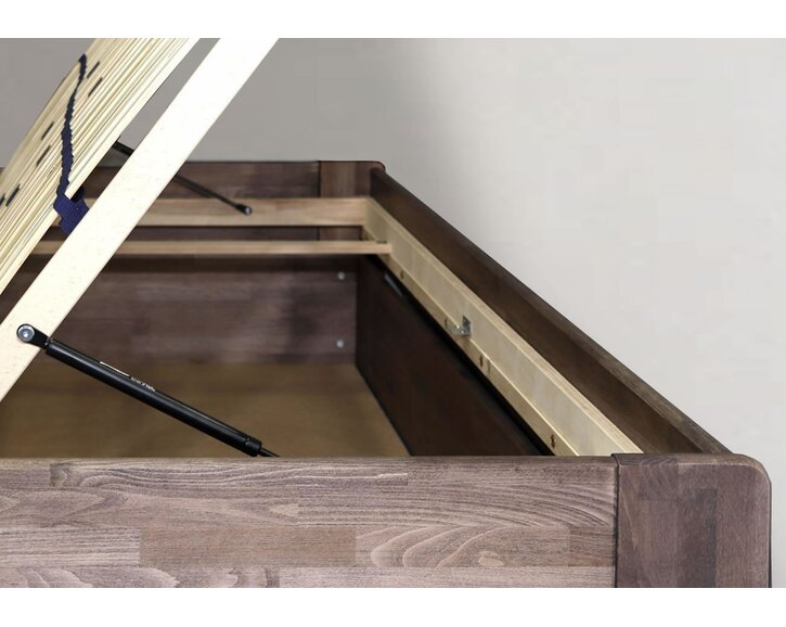 Vyvýšená válenda s úložným priestorom Futon