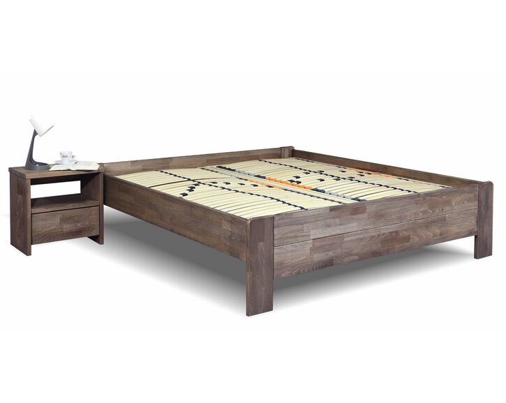 Vyvýšená váľanda dvojlôžko z masívu FUTON, masív buk