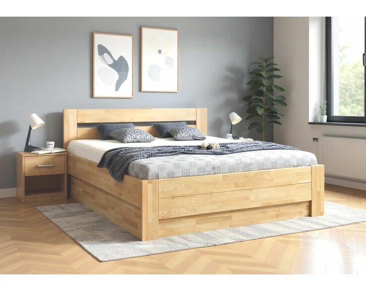 Posteľ s úložným priestorom Trinity