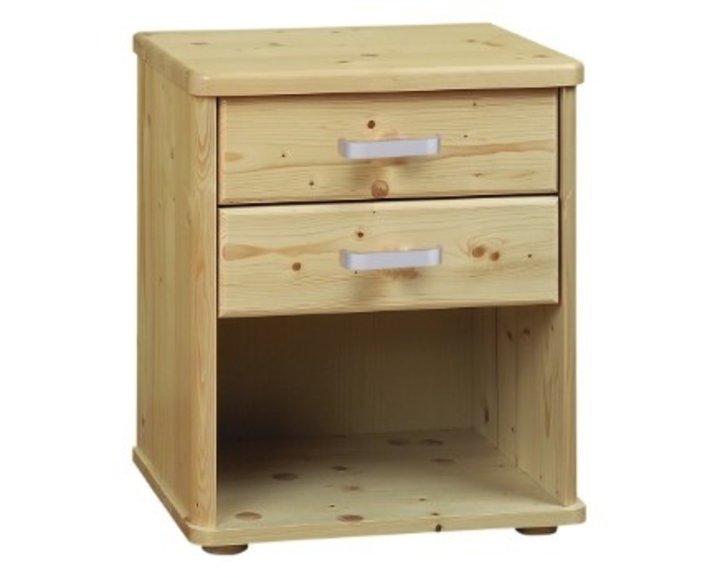 Nočný stolík z masívu ROBIN, smrek Nočný stolík z masívu ROBIN, smrek