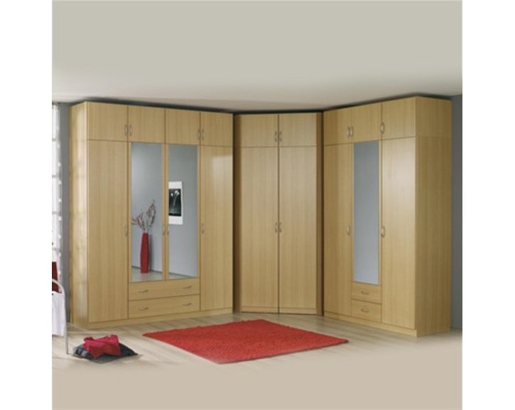 Šatníková skriňa trojdverová IA11530, buk Šatníková skriňa trojdverová IA11530, buk