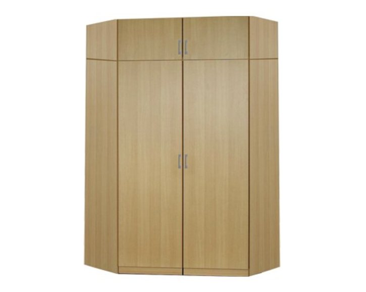 Rohová šatníková skriňa dvojdverová IA11550, buk Rohová šatníková skriňa dvojdverová IA11550, buk