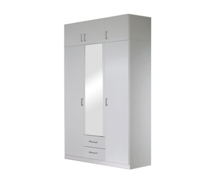 Šatníková skriňa trojdverová IA21530, biela Šatníková skriňa trojdverová IA21530, biela