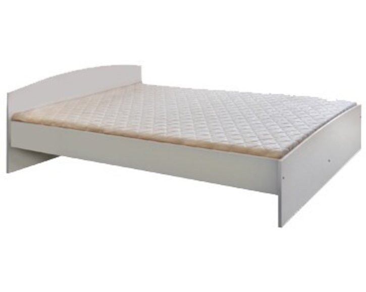 Manželská posteľ dvojlôžko 160x200 IA341B, lamino biela Manželská posteľ dvojlôžko 160x200 IA341B, lamino biela