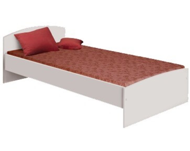 Posteľ jednolôžko 90x200 IA343B, lamino biela Posteľ jednolôžko 90x200 IA343B, lamino biela