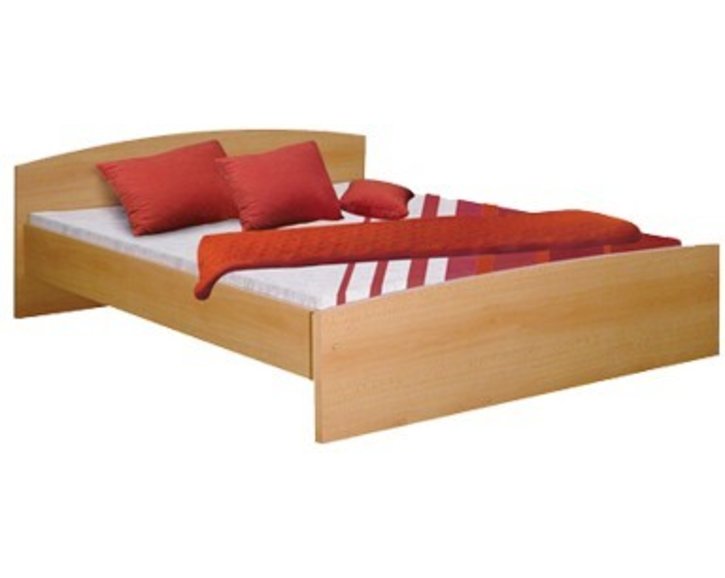 Manželská posteľ - dvojlôžkoo 180x200 IA342A, lamino buk Manželská posteľ - dvojlôžkoo 180x200 IA342A, lamino buk