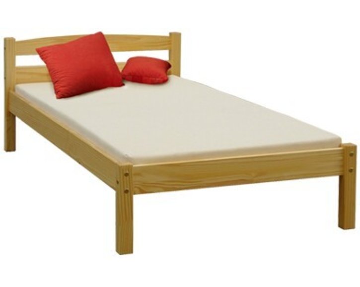 Posteľ jednolôžko IA800L 90x200, masiv smrek Posteľ jednolôžko IA800L 90x200, masiv smrek