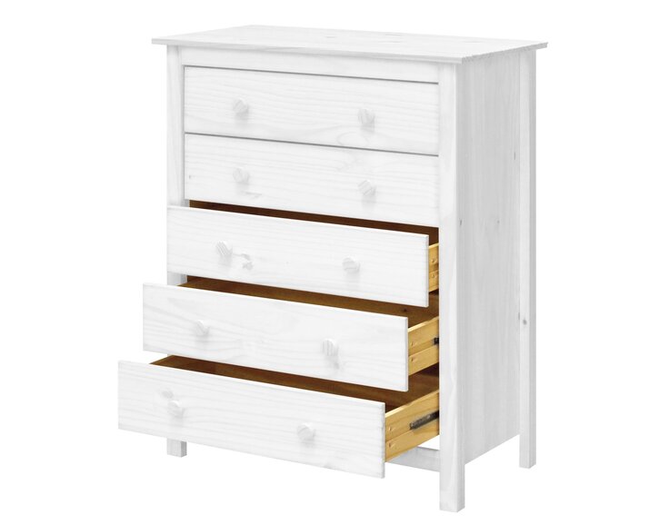 Komoda - 5 zásuvková IA8077B, masiv smrek Komoda - 5 zásuvková IA8077B, masiv smrek