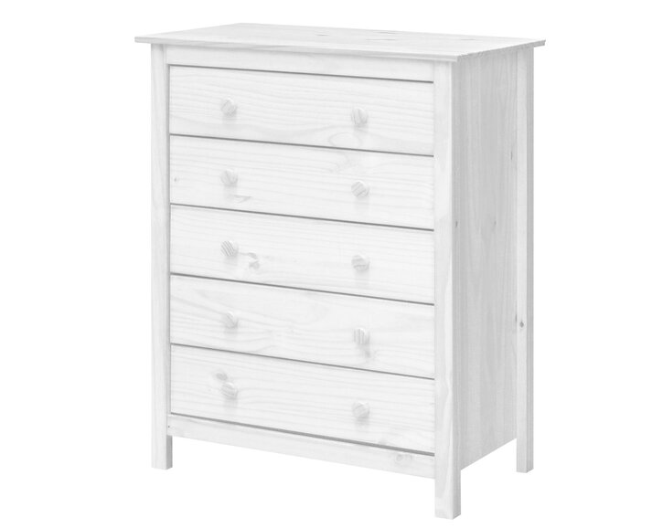 Komoda - 5 zásuvková IA8077B, masiv smrek Komoda - 5 zásuvková IA8077B, masiv smrek