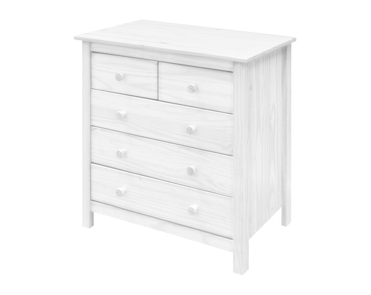 Komoda 5 zásuvková IA809B1, masiv borovica Komoda 5 zásuvková IA809B1, masiv borovica