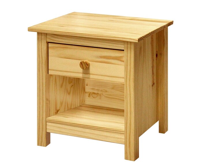 Nočný stolík IA9130, masiv smrek Nočný stolík IA9130, masiv smrek