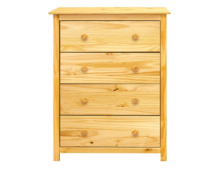 Komoda - 4 zásuvková IA9132, masiv borovica Komoda - 4 zásuvková IA9132, masiv borovica