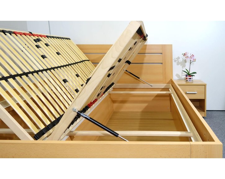 Manželská posteľ s úložným priestorom CANARIA 200x200