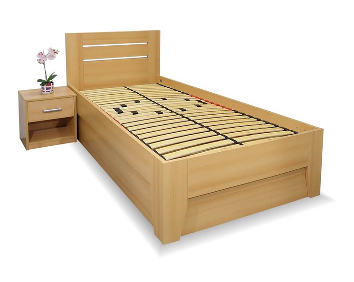 Posteľ s úložným priestorom CANARIA 80x210, 90x210