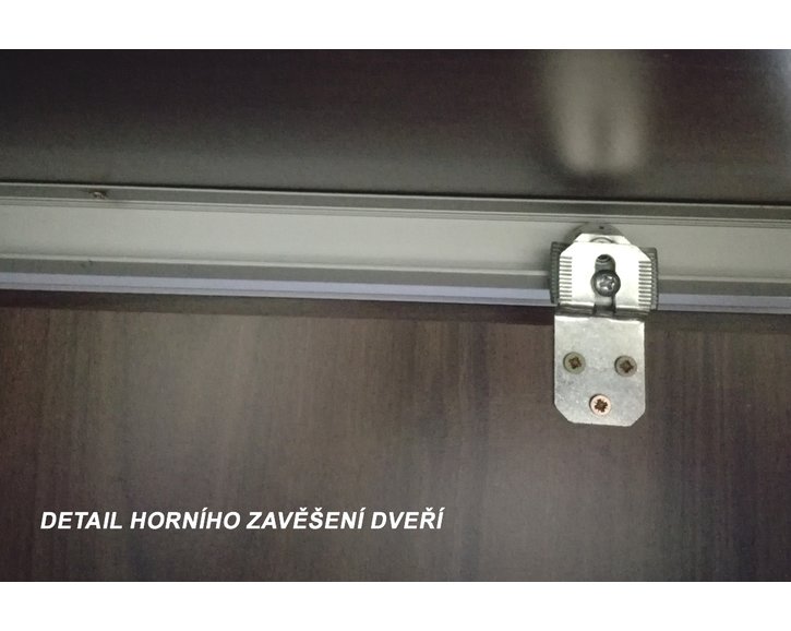 Kombinovaná skriňa s posuvnými dverami EVITA 12, šírka 120 cm