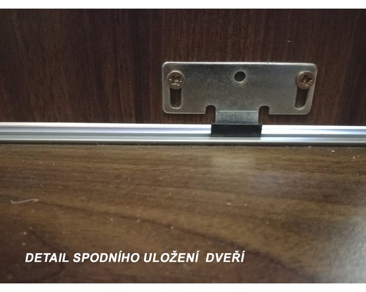 Kombinovaná skriňa s posuvnými dverami EVITA 12, šírka 120 cm